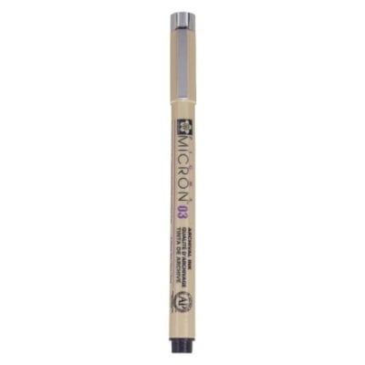 Sakura Pigma Micron 03 Fineliner, Black