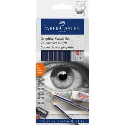 Faber-Castell Graphite Pencil Sketch Set