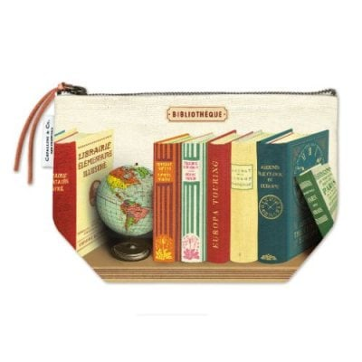 Cavallini Library Book Pouch