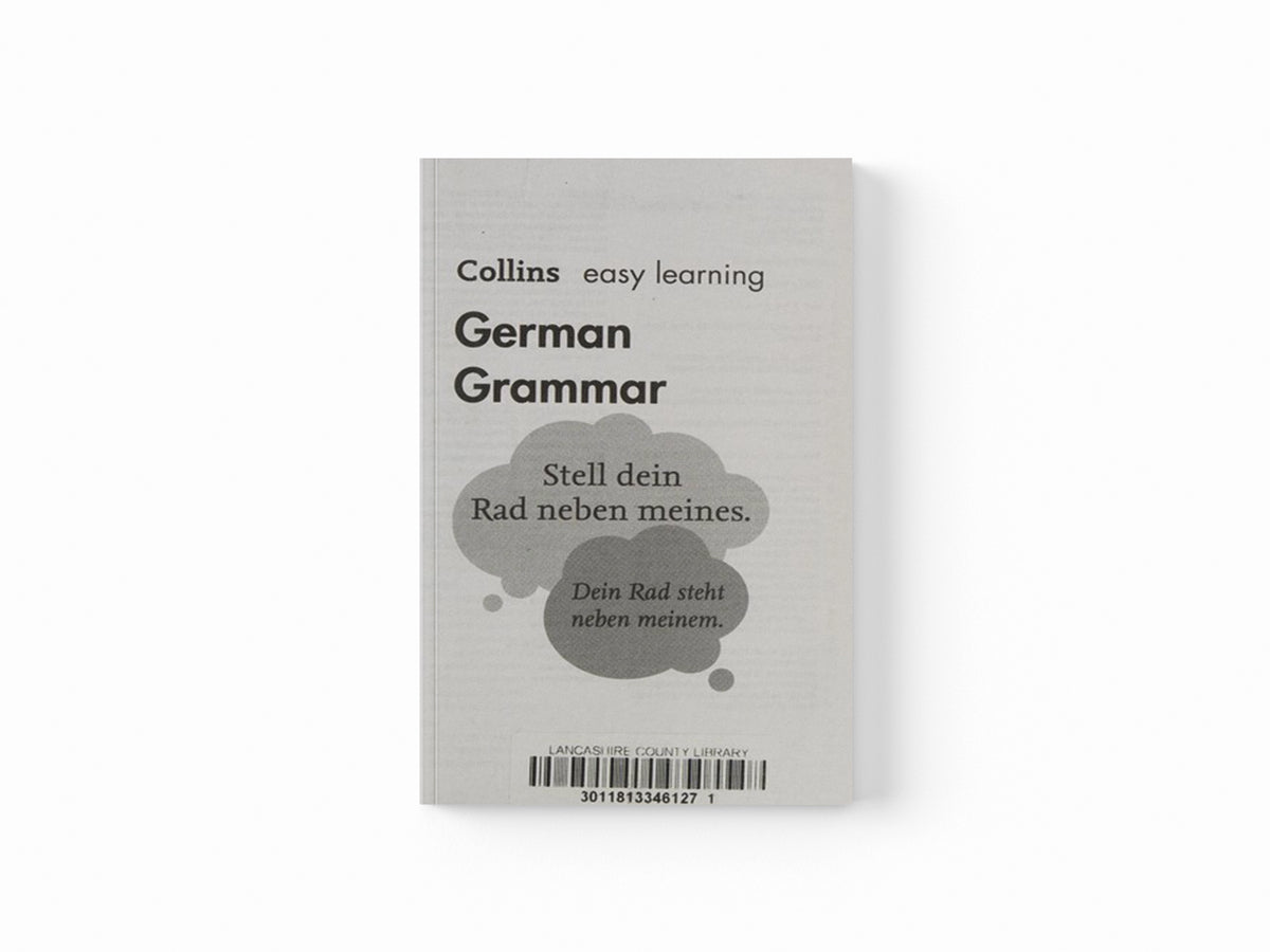 Easy Learning German Grammar by Collins Dictionaries; 9780008142001