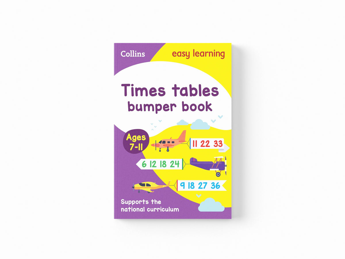 Times Tables Bumper Book Ages 7-11 by HarperCollins Publishers; 9780008151492