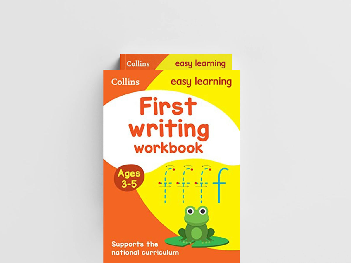 First Writing Workbook Ages 3-5 by Collins Easy Learning; 9780008387877