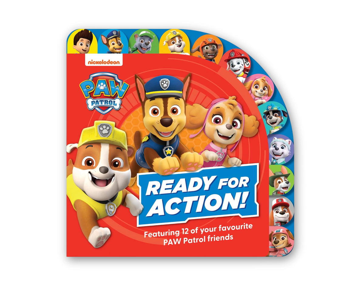 PAW Patrol Ready for Action! Tabbed Board Book Board book