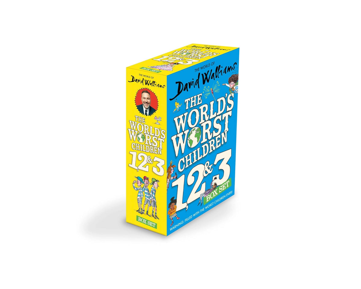 The World of David Walliams: The World’s Worst Children 1, 2 & 3 Box Set by HarperCollins Publishers; 9780008659561
