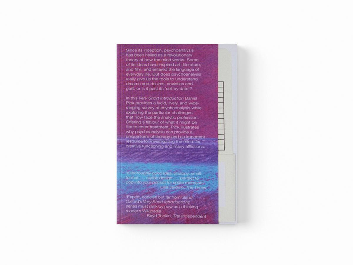 Psychoanalysis by Daniel  Pick; 9780199226818