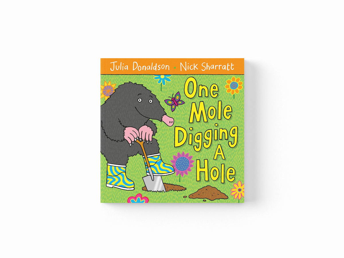 One Mole Digging A Hole by Julia Donaldson; 9780230706477