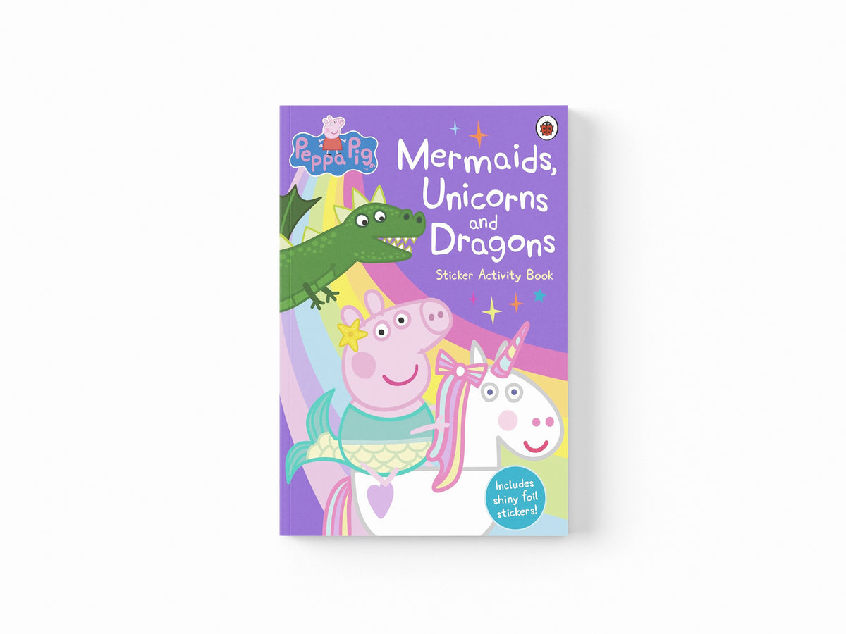 Peppa Pig: Mermaids, Unicorns and Dragons Sticker Activity Book by PeppaPig; 9780241371671