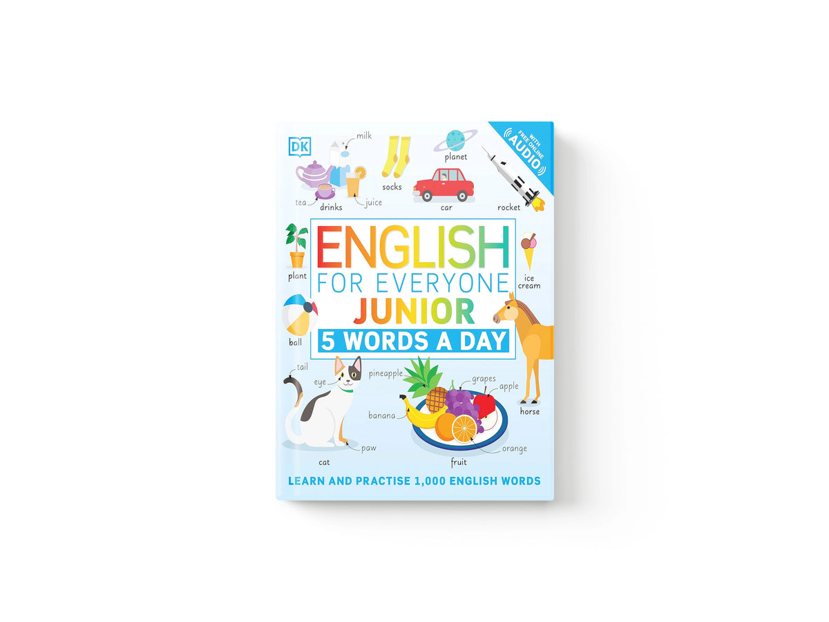 English for Everyone Junior 5 Words a Day by Penguin Random House; 9780241439425