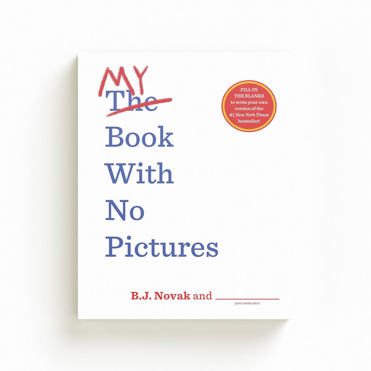 My Book With No Pictures by Penguin Random House Children's UK; 9780241444177