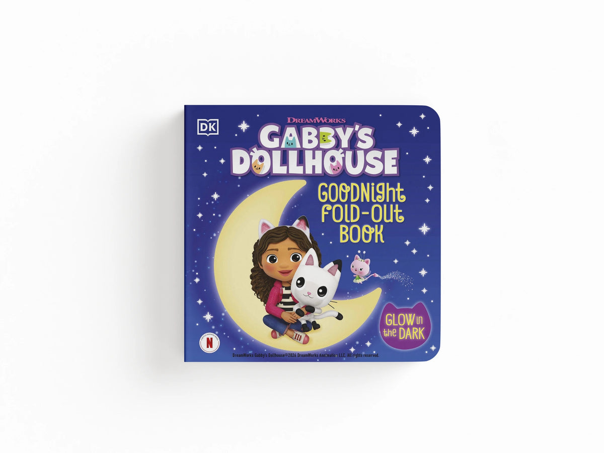 Gabby's Dollhouse Goodnight Fold-out Book