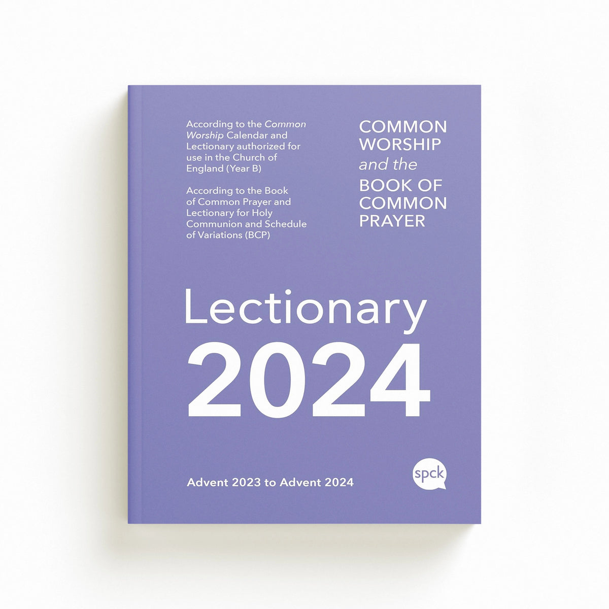 Common Worship Lectionary 2024 by SPCK Publishing; 9780281087983