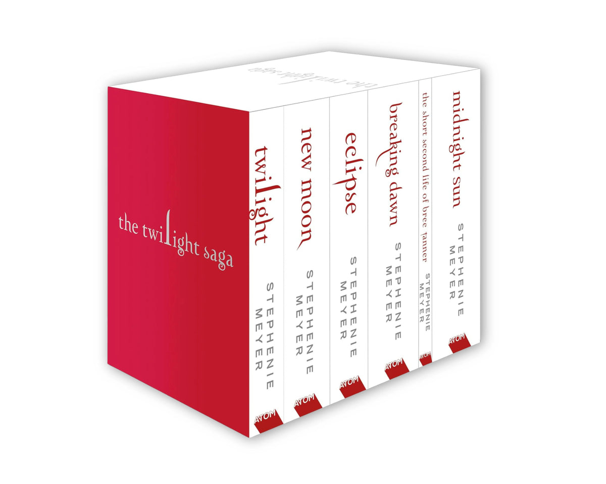 Twilight Saga 6 Book Set (White Cover) by Little, Brown Book Group; 9780349003962