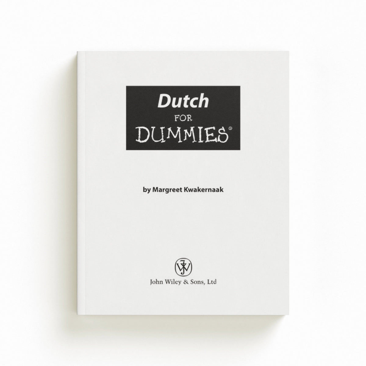 Dutch For Dummies by Margreet Kwakernaak; 9780470519868