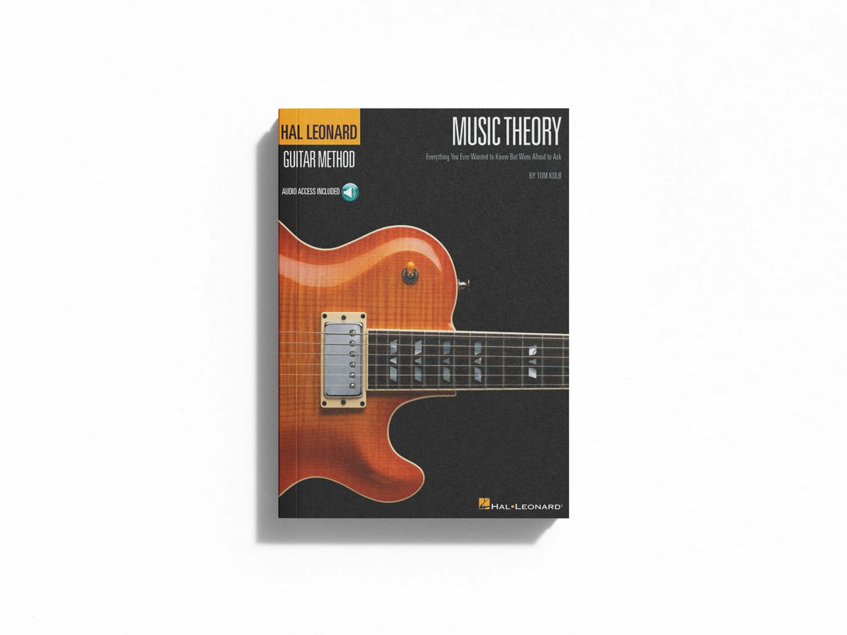 Music Theory for Guitarists Book/Online Audio (Hal Leonard Guitar Method) - Guitar Chord Book with 94 Tracks - Guitar Learning Book with Step-By-Step Lessons - Easy-To-Read Guitar Scales Book