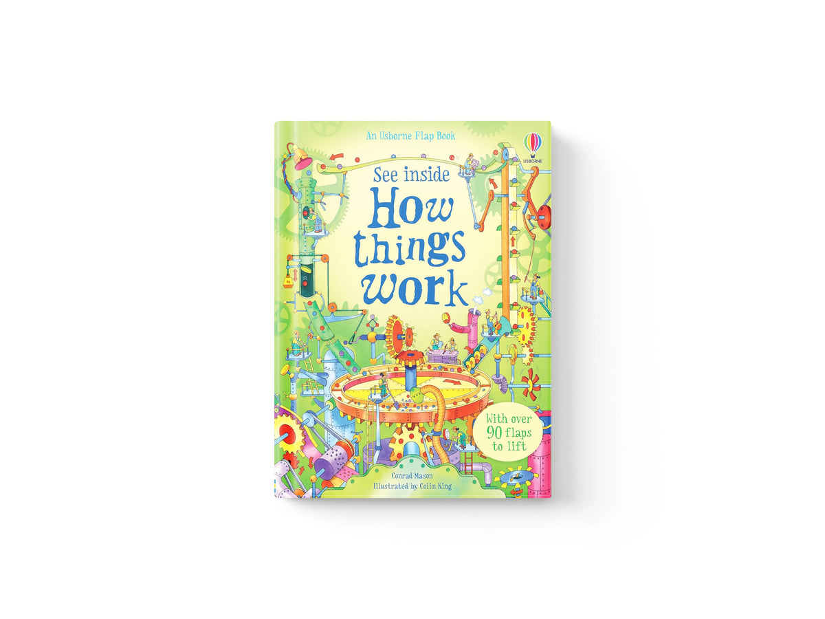 See Inside How Things Work - Ages 6+ - Board Book by Usborne Publishing Ltd; 9780746098516