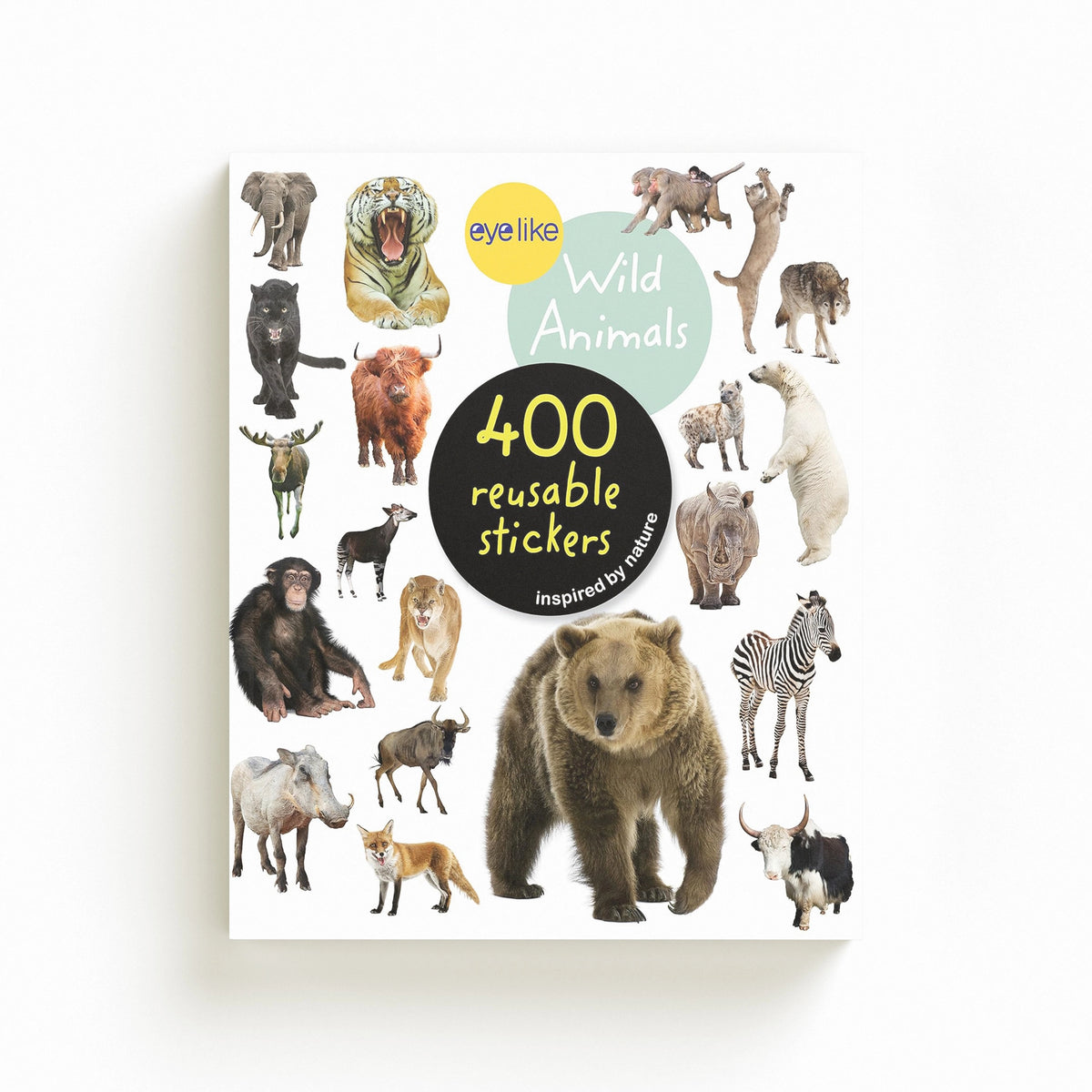 Eyelike Stickers: Wild Animals by Workman Publishing; 9780761179641