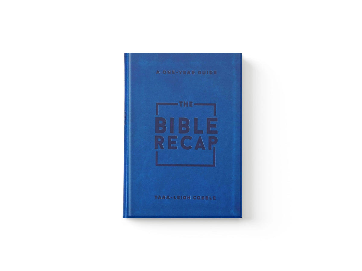 The Bible Recap – A One–Year Guide to Reading and Understanding the Entire Bible, Personal Size Imitation Leather by Tara–leigh Cobble; 9780764241918
