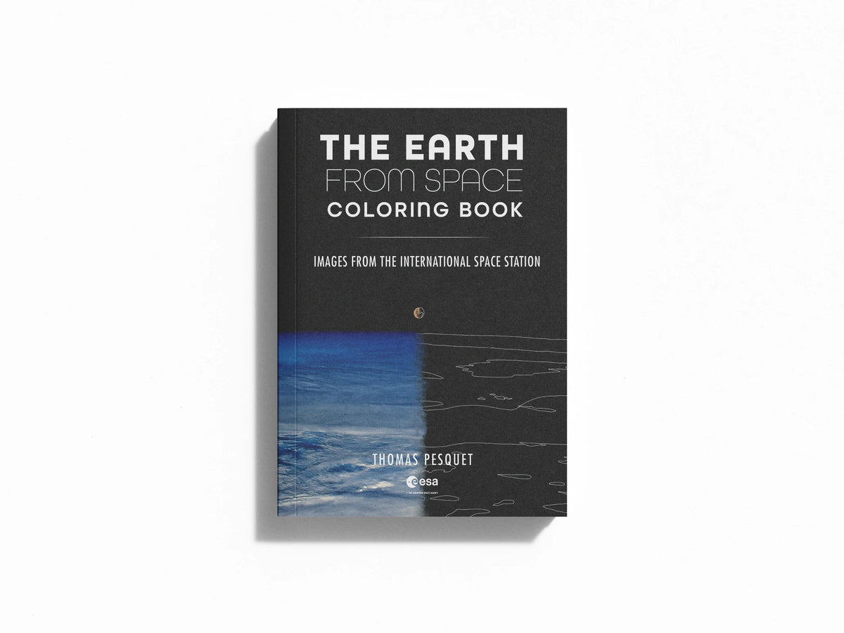 The Earth from Space Coloring Book
