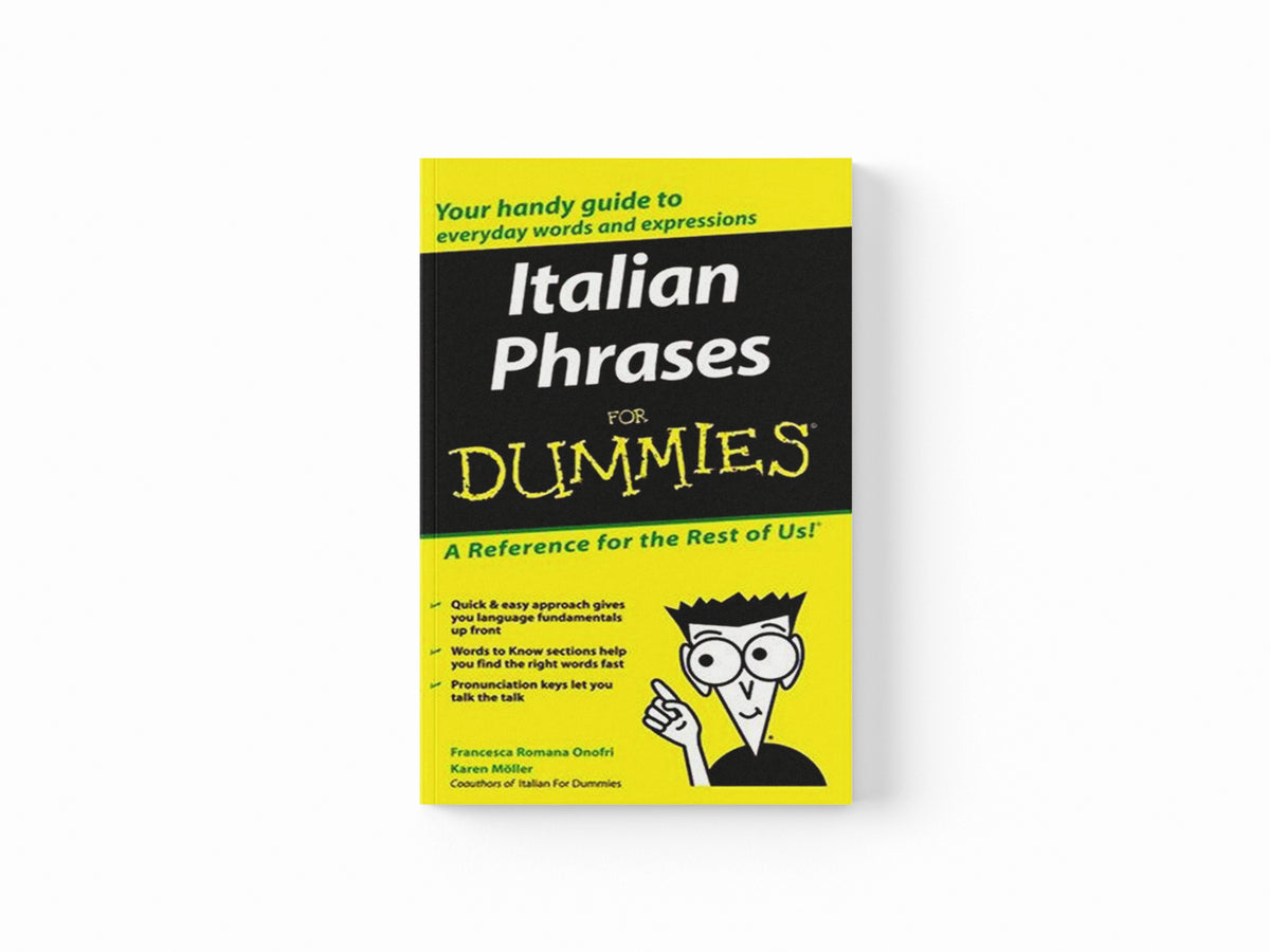 Italian Phrases For Dummies; 9780764572036
