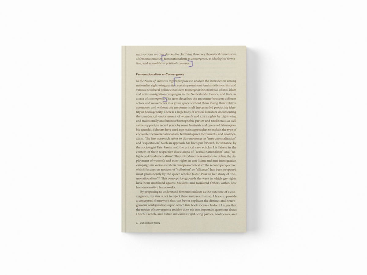 In the Name of Women's Rights by Sara R. Farris; 9780822369745