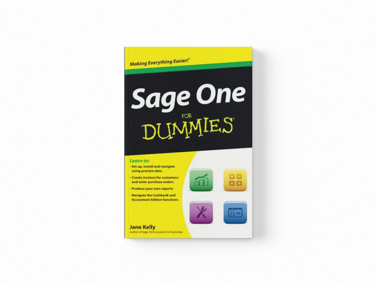 Sage One For Dummies by Jane Kelly; 9781119952367