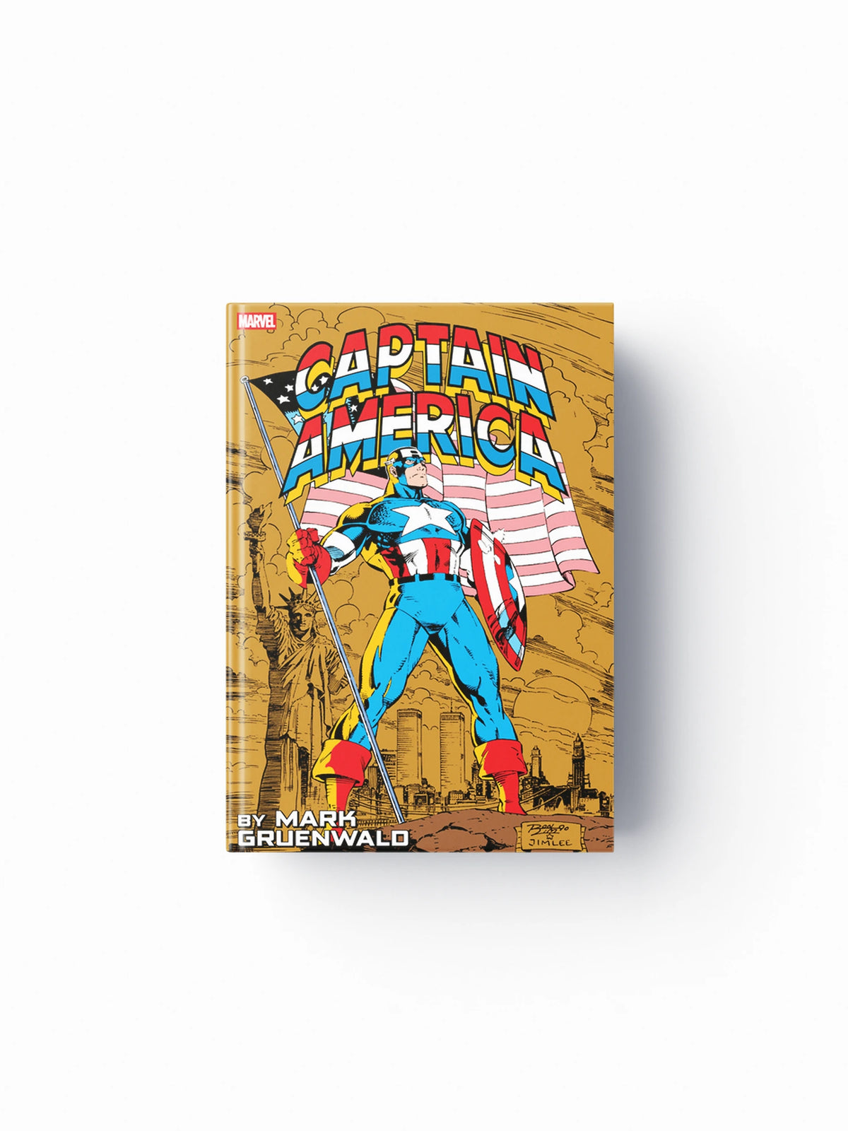 Captain America by Mark Gruenwald Omnibus Vol. 2 Ron Lim Anniversary Cover
