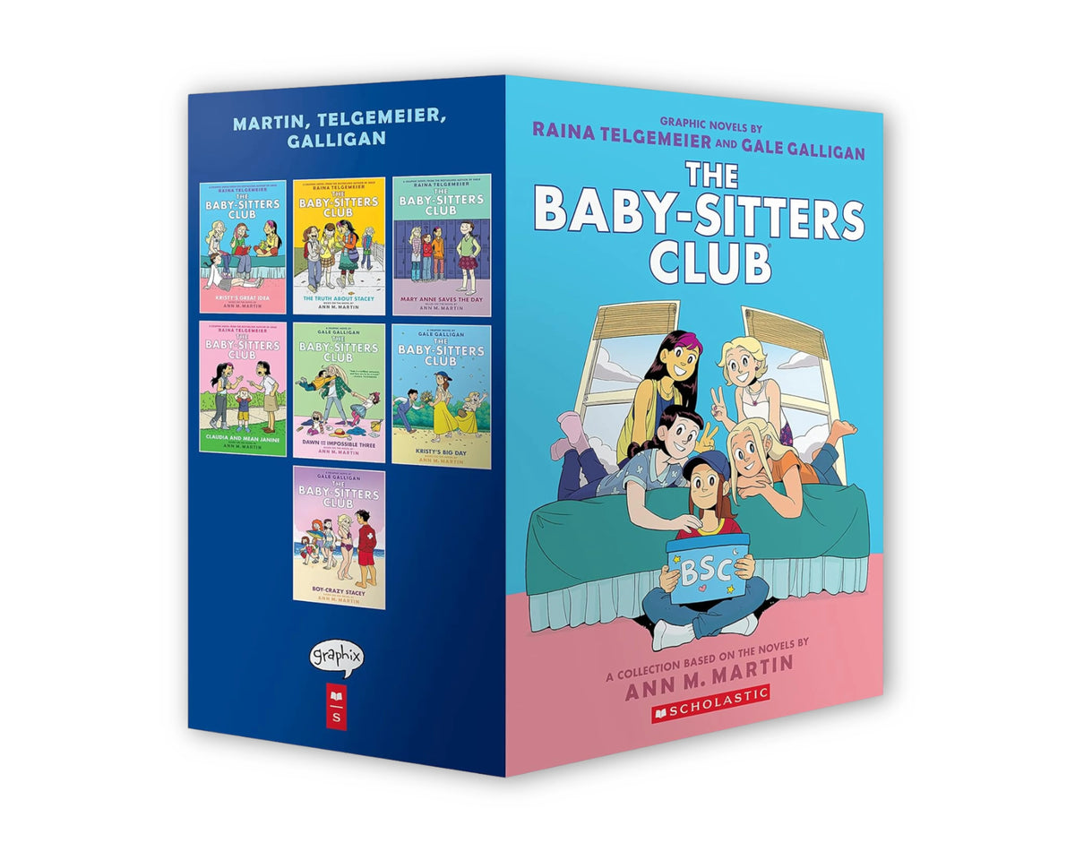 Babysitters Club Graphix #1-7 Box Set by Ann M. Martin; 9781338603637