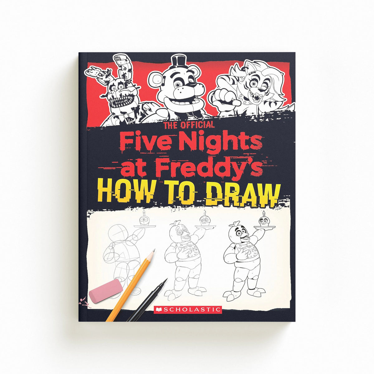 Five Nights at Freddy's How to Draw by Scott Cawthon; 9781338804720