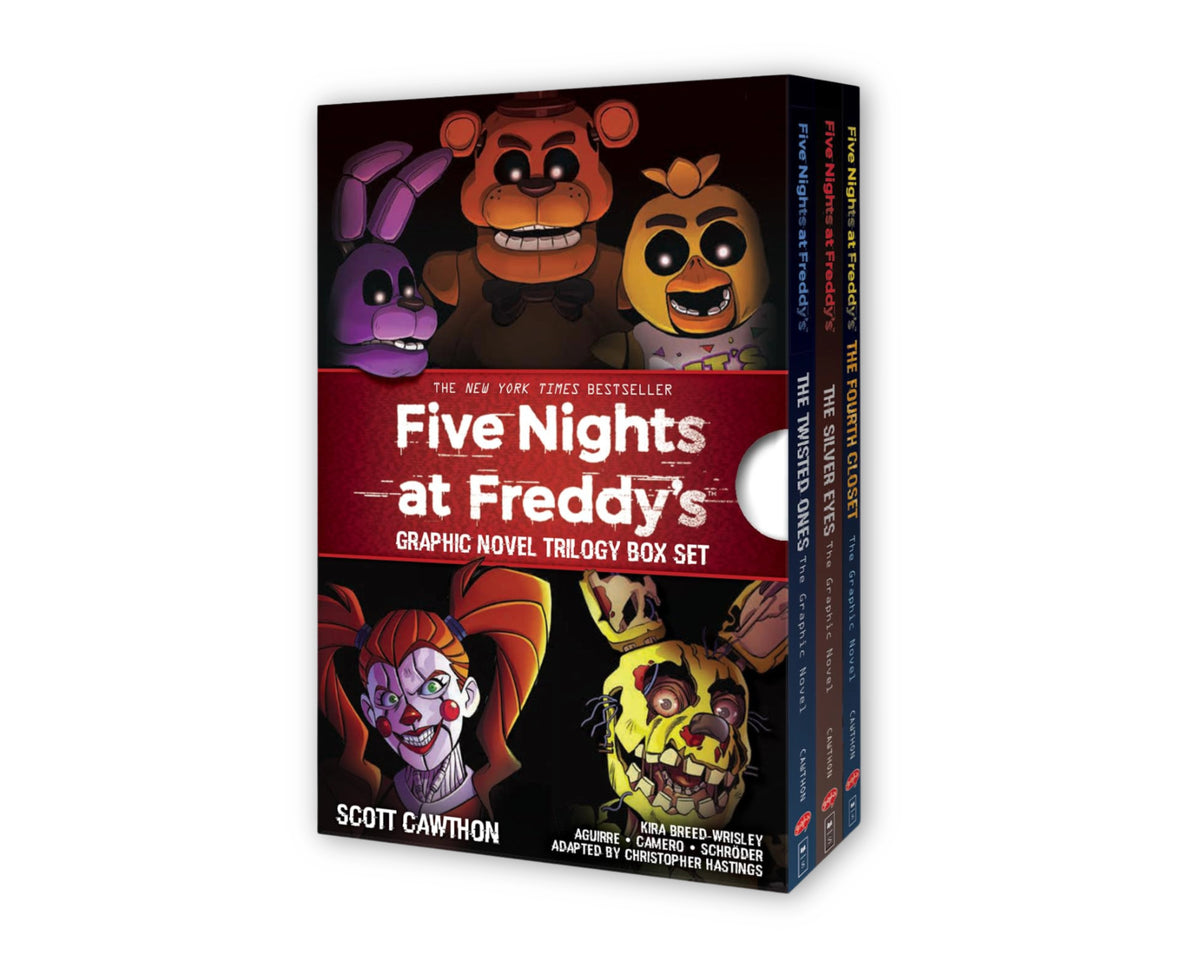Five Nights at Freddy's Graphic Novel Trilogy Box Set by Scott Cawthon; 9781339012513