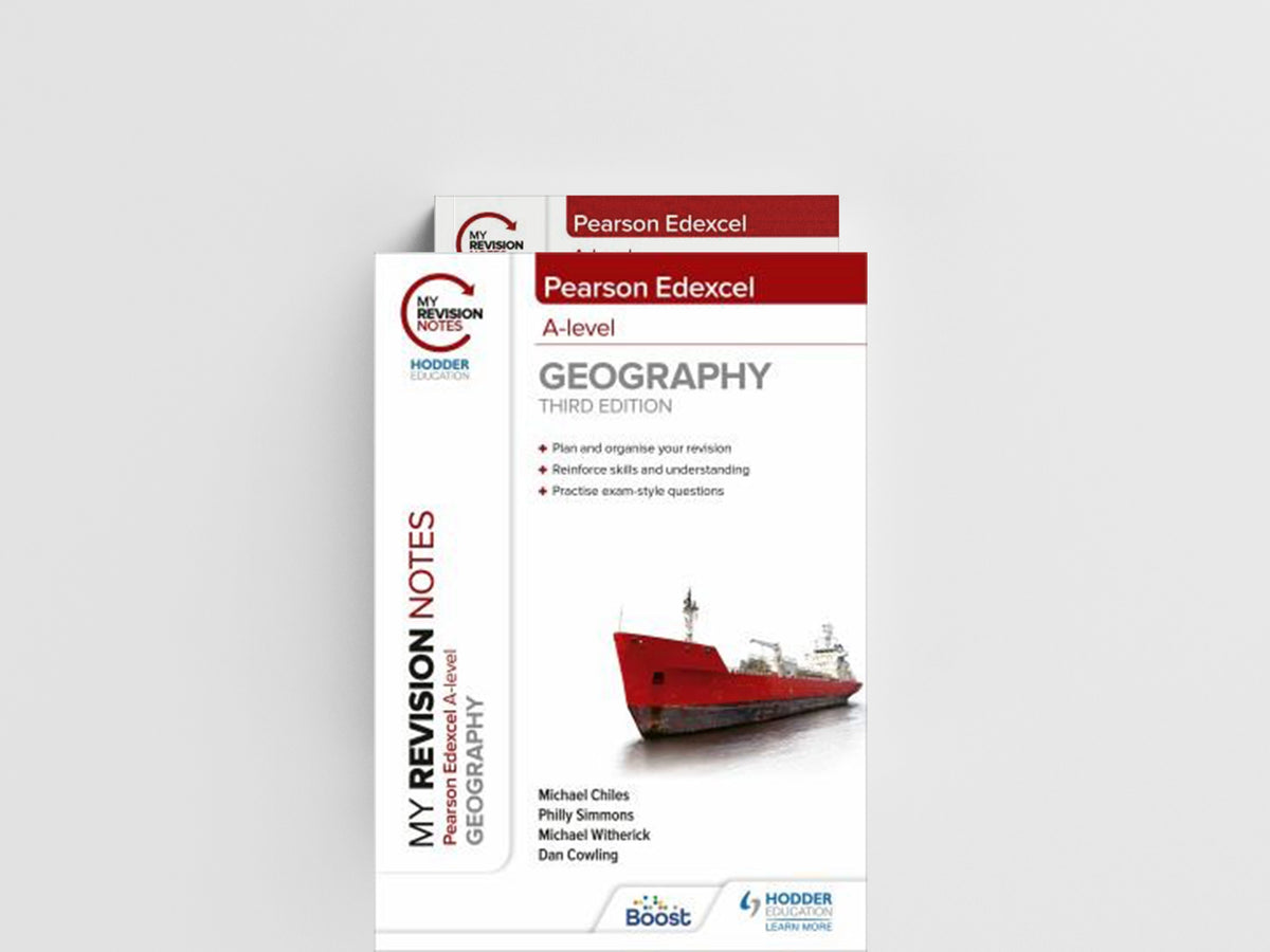 My Revision Notes: Pearson Edexcel A level Geography: Third Edition by Dan Cowling; Philly Simmons; Michael Witherick; Michael Chiles; 9781398325494