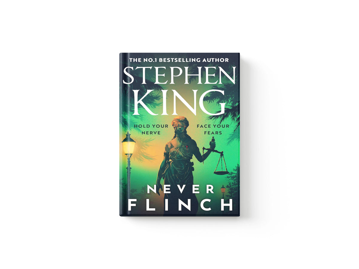 Never Flinch by Stephen King; 9781399744331