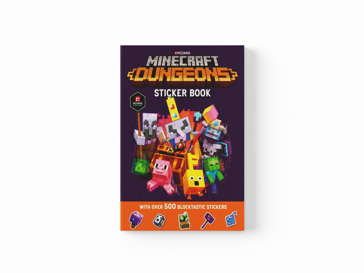 Minecraft Dungeons Sticker Book