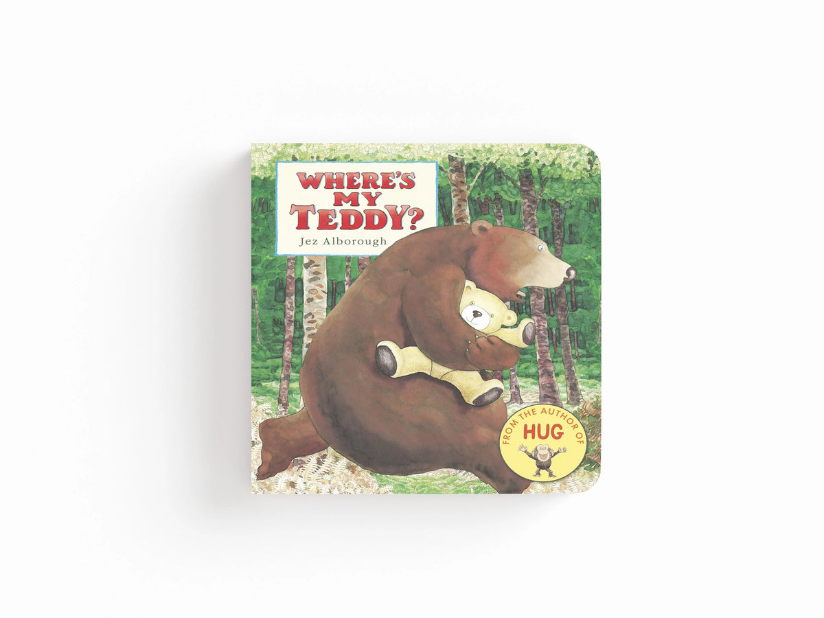 Where's My Teddy? by Jez Alborough; 9781406381207