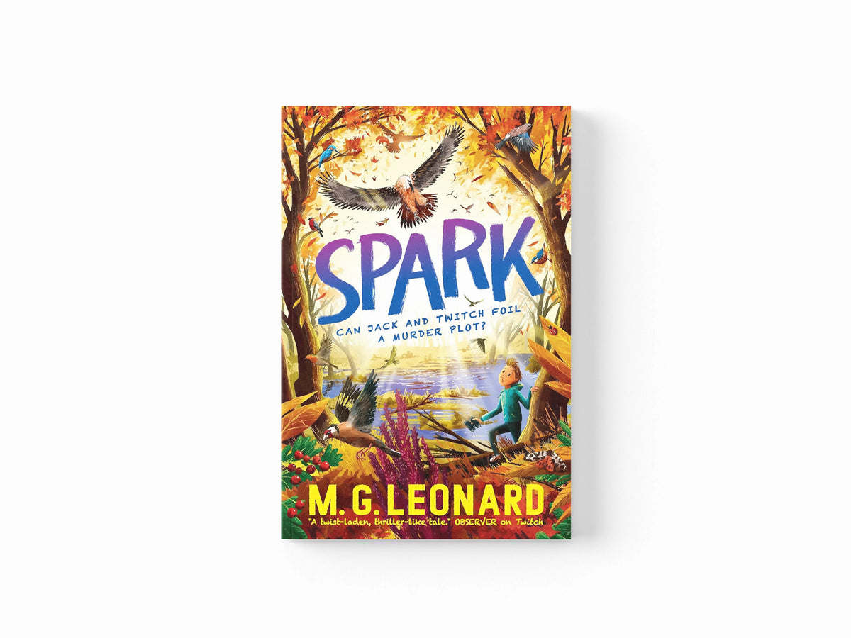 Spark by M. G. Leonard; 9781406389388