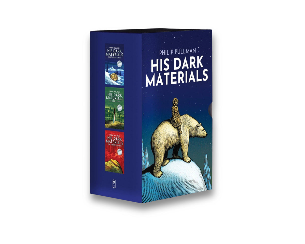 His Dark Materials trilogy (Northern Lights, Subtle Knife & Amber Spyglass) 3 Books Collection Box Set - Ages 11+ by Scholastic; 9781407188997