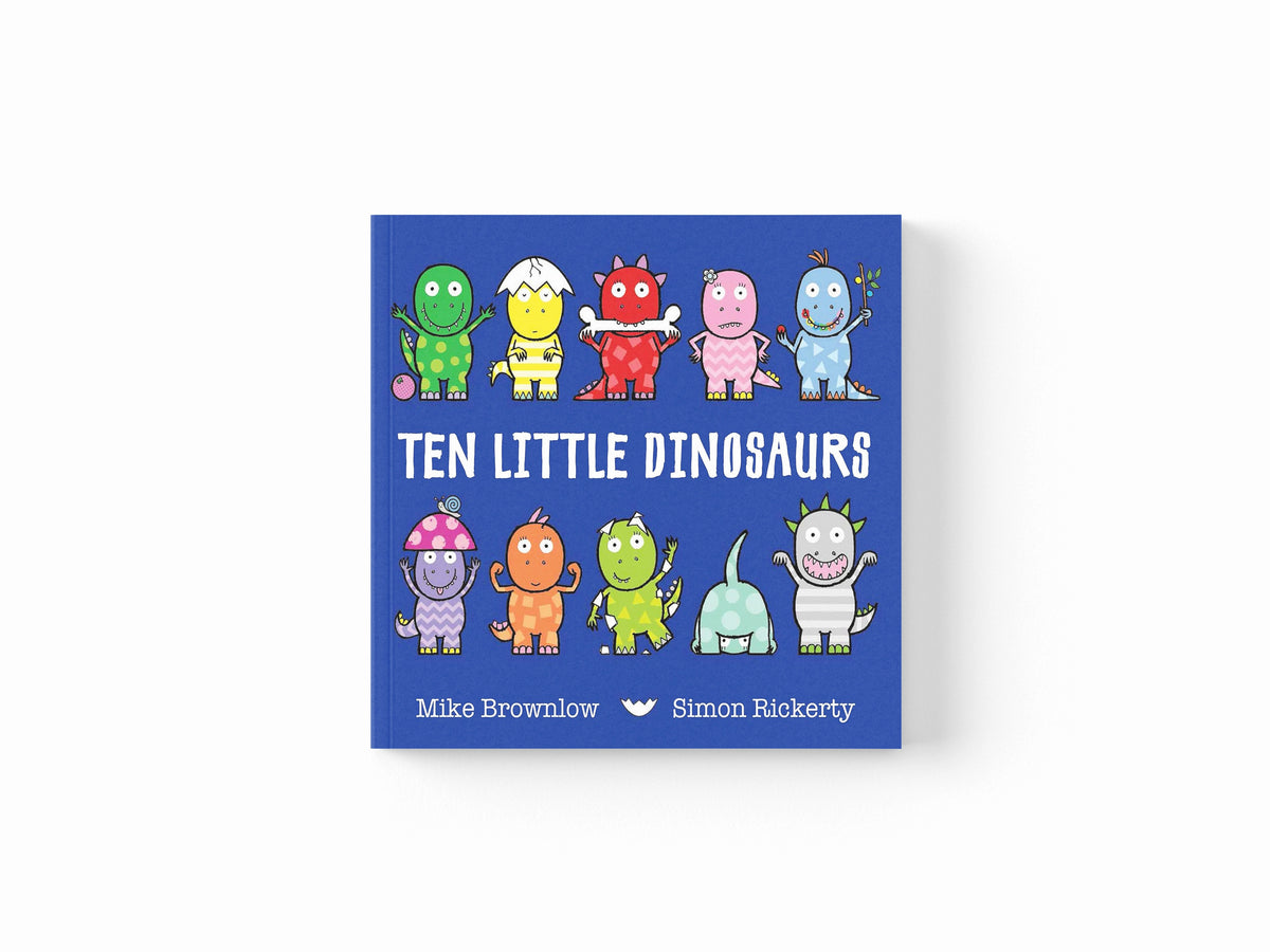 Ten Little Dinosaurs by Mike Brownlow; 9781408334010