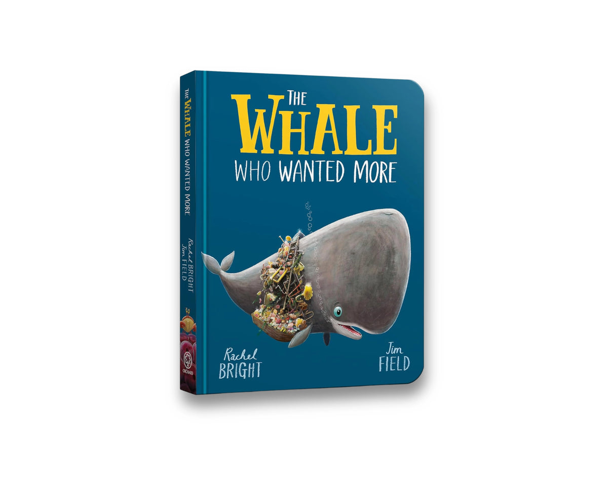 The Whale Who Wanted More Board Book by Hachette Children's Group; 9781408364062