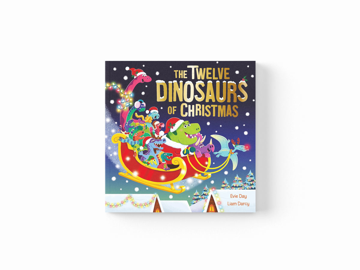 The Twelve Dinosaurs of Christmas by Hachette Children's Group; 9781408367919