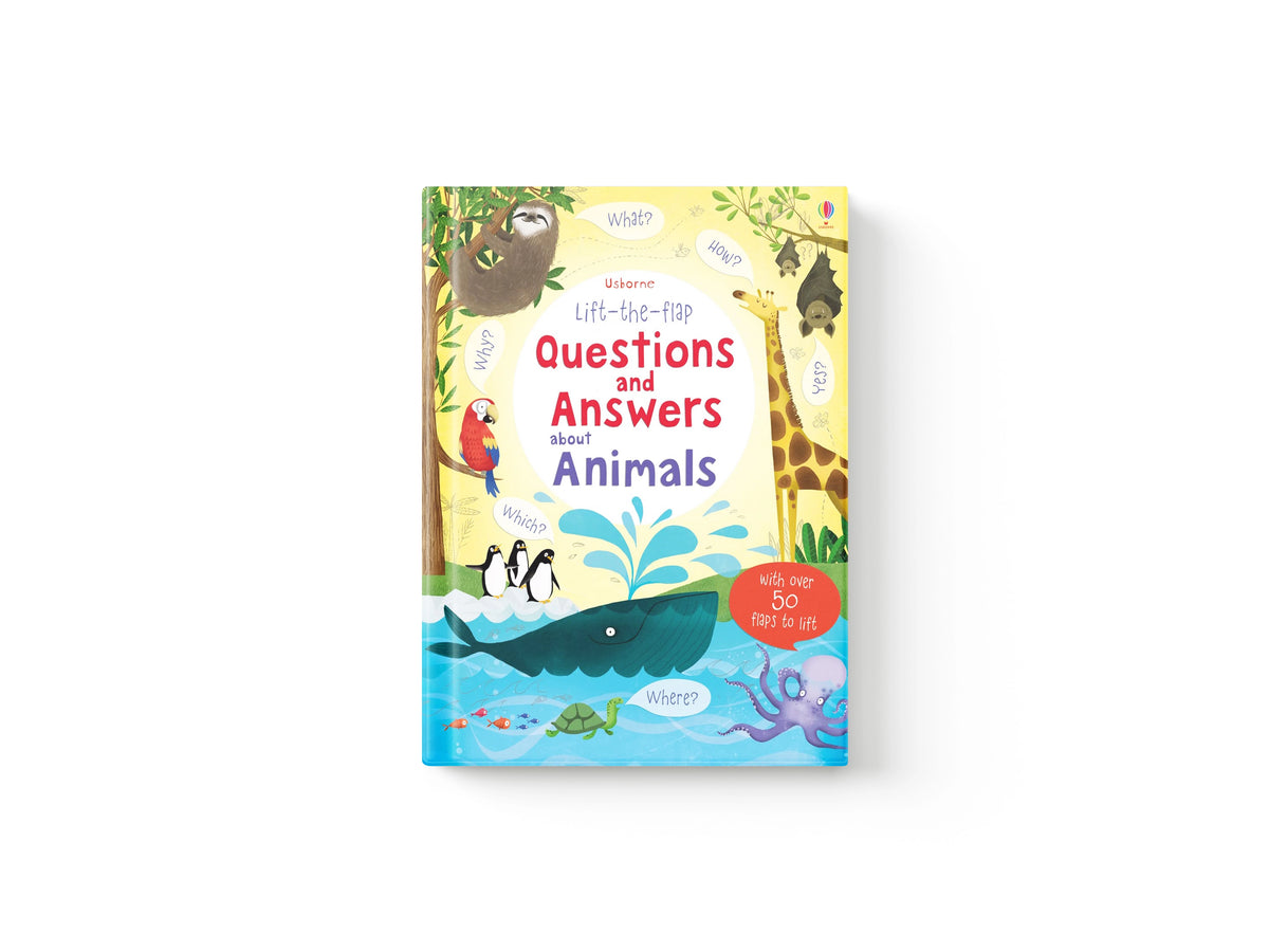 Usborne Lift-the-Flap Questions & Answers about Animals - Ages 5+ by Usborne Publishing Ltd; 9781409562115