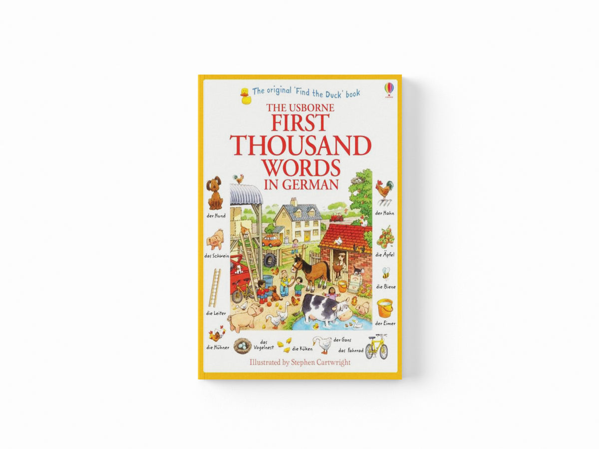 First Thousand Words in German