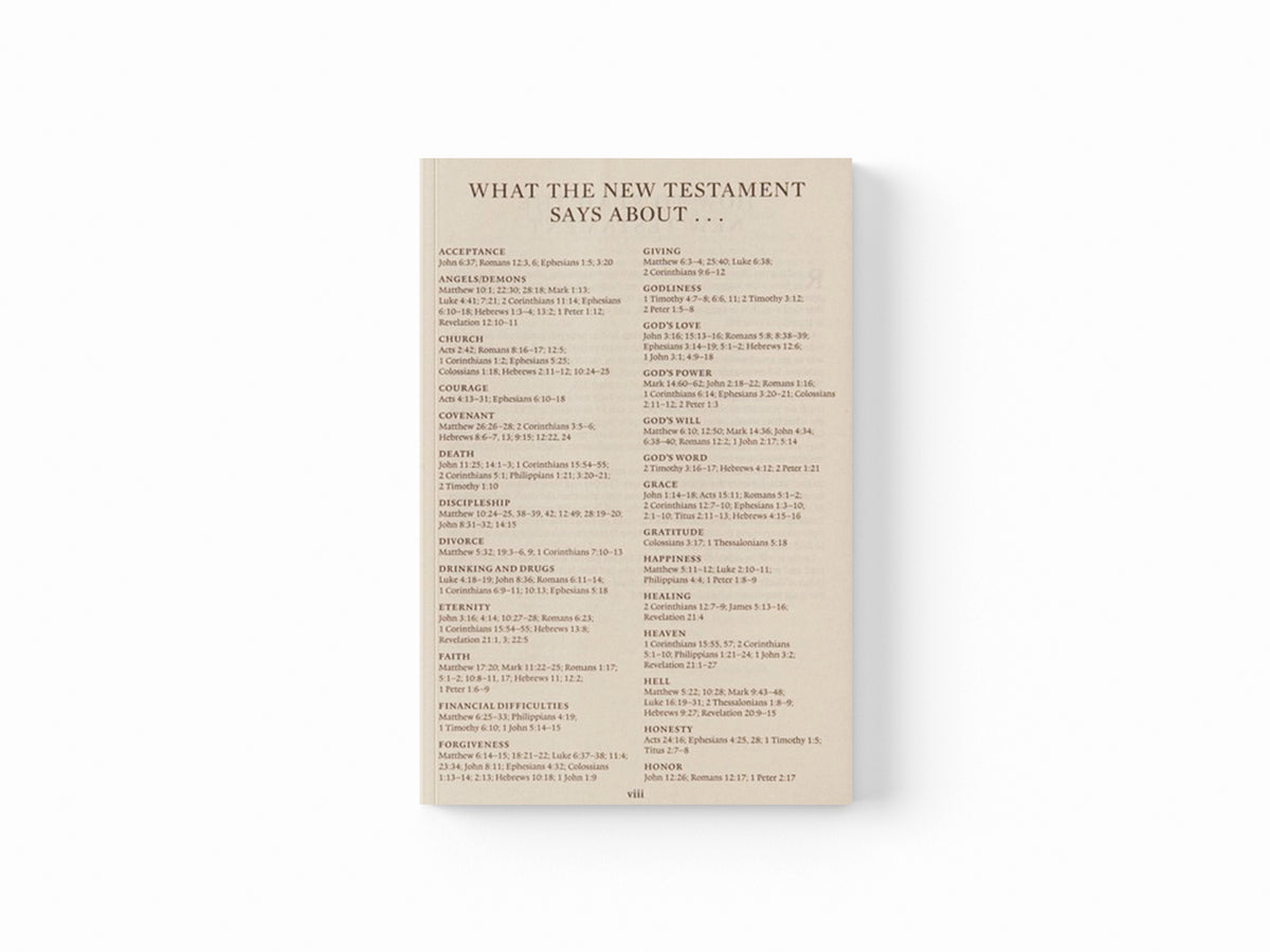 ESV Outreach New Testament, Large Print; 9781433555992