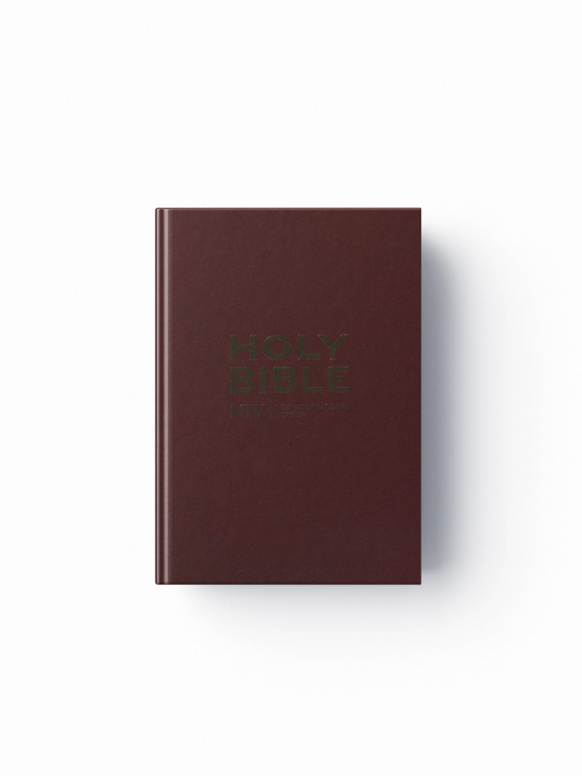 NIV Popular Burgundy Hardback Bible by New International Version; 9781444701487