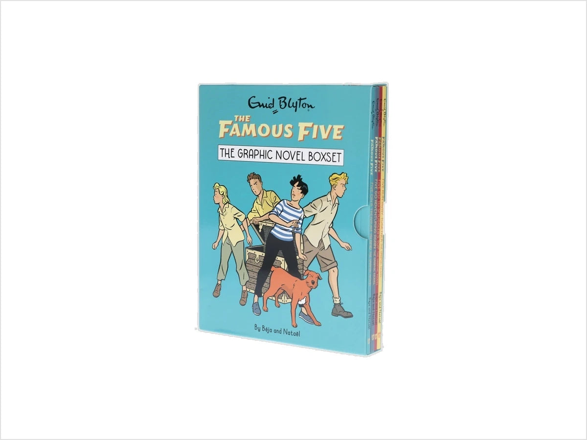The Famous Five Graphic Novel 4 Books Collection