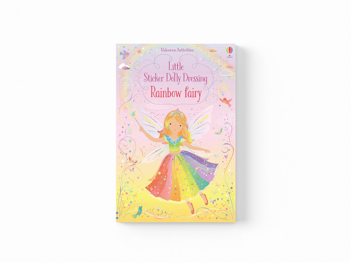 Little Sticker Dolly Dressing Rainbow Fairy by Fiona Watt; 9781474978330