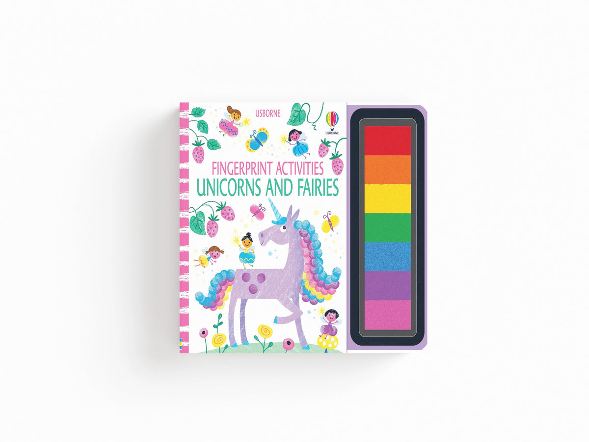 Fingerprint Activities Unicorns and Fairies by Usborne Publishing Ltd; 9781474997874