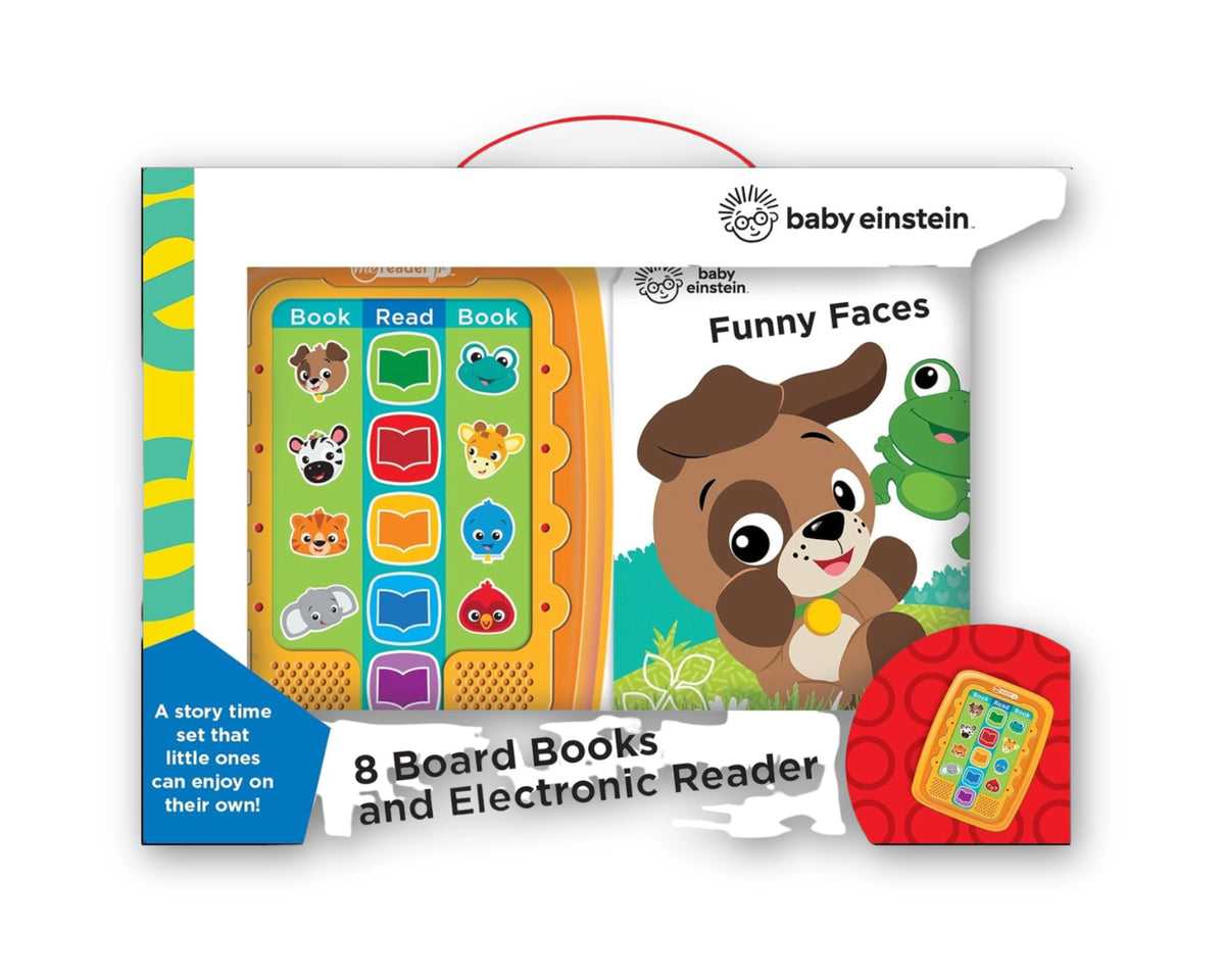 Baby Einstein Electronic Me Reader Jr. 8 Sound Book Library - Ages 2+ by PI Kids; 9781503752580