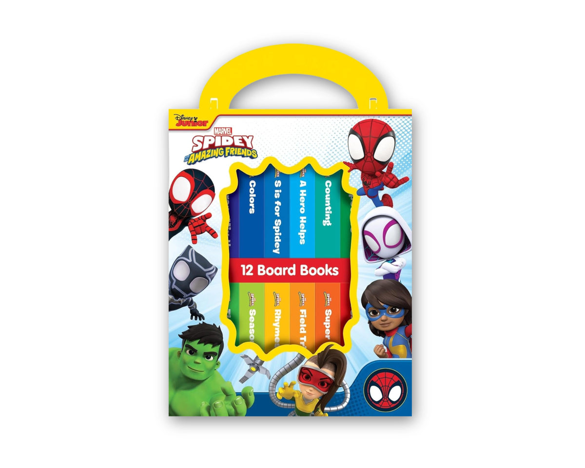 Disney Spidey and his Amazing Friends - My First Library 12 Board Book Set - Ages 0-5 by Phoenix International Publications, Incorporated; 9781503766266