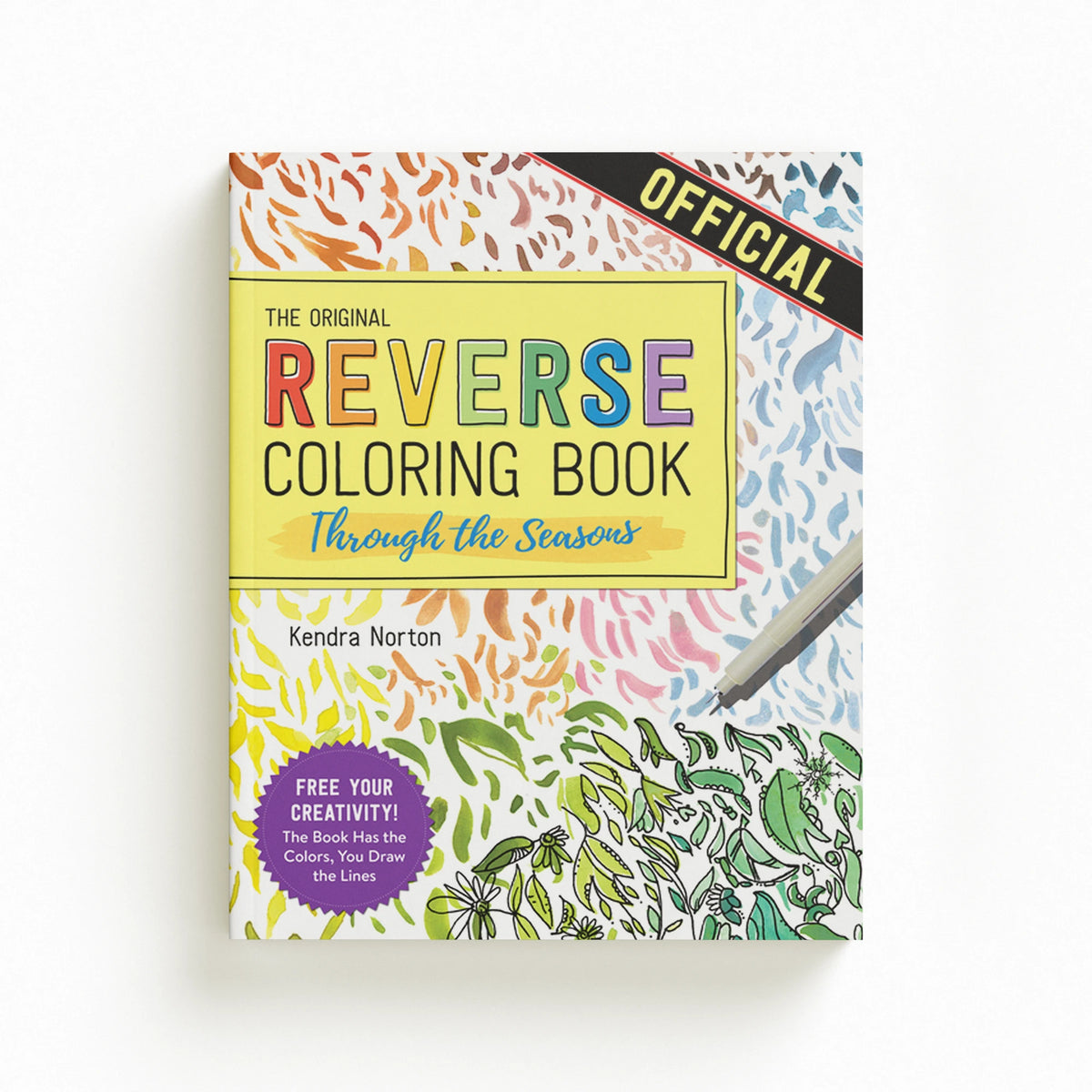 The Reverse Coloring Book(tm) Through the Seasons