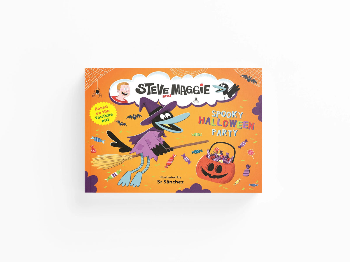 Steve and Maggie: Spooky Halloween Party by Steve and Maggie; 9781529524734