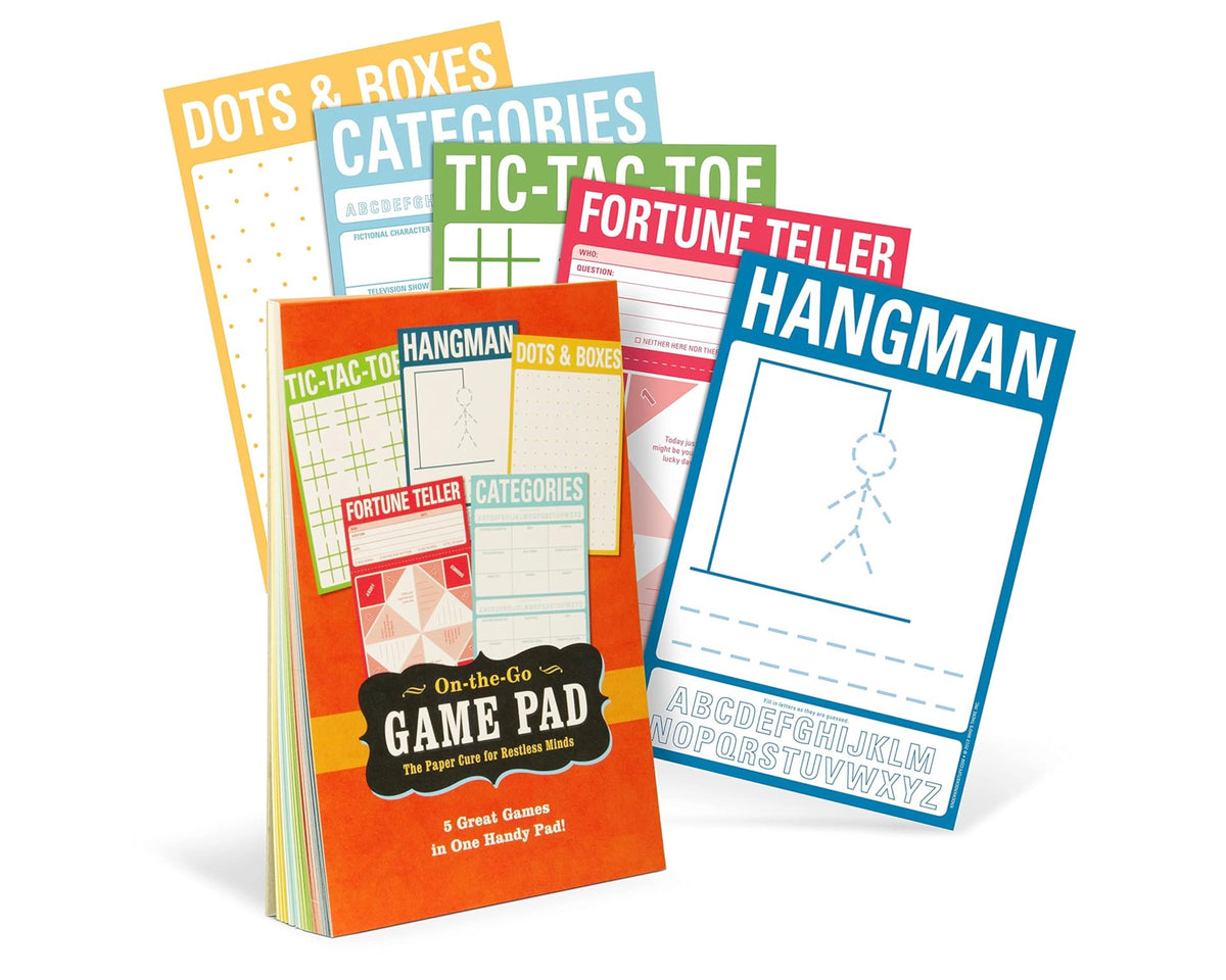 Knock Knock On the Go Game Pad by KnockKnock; 9781601065186